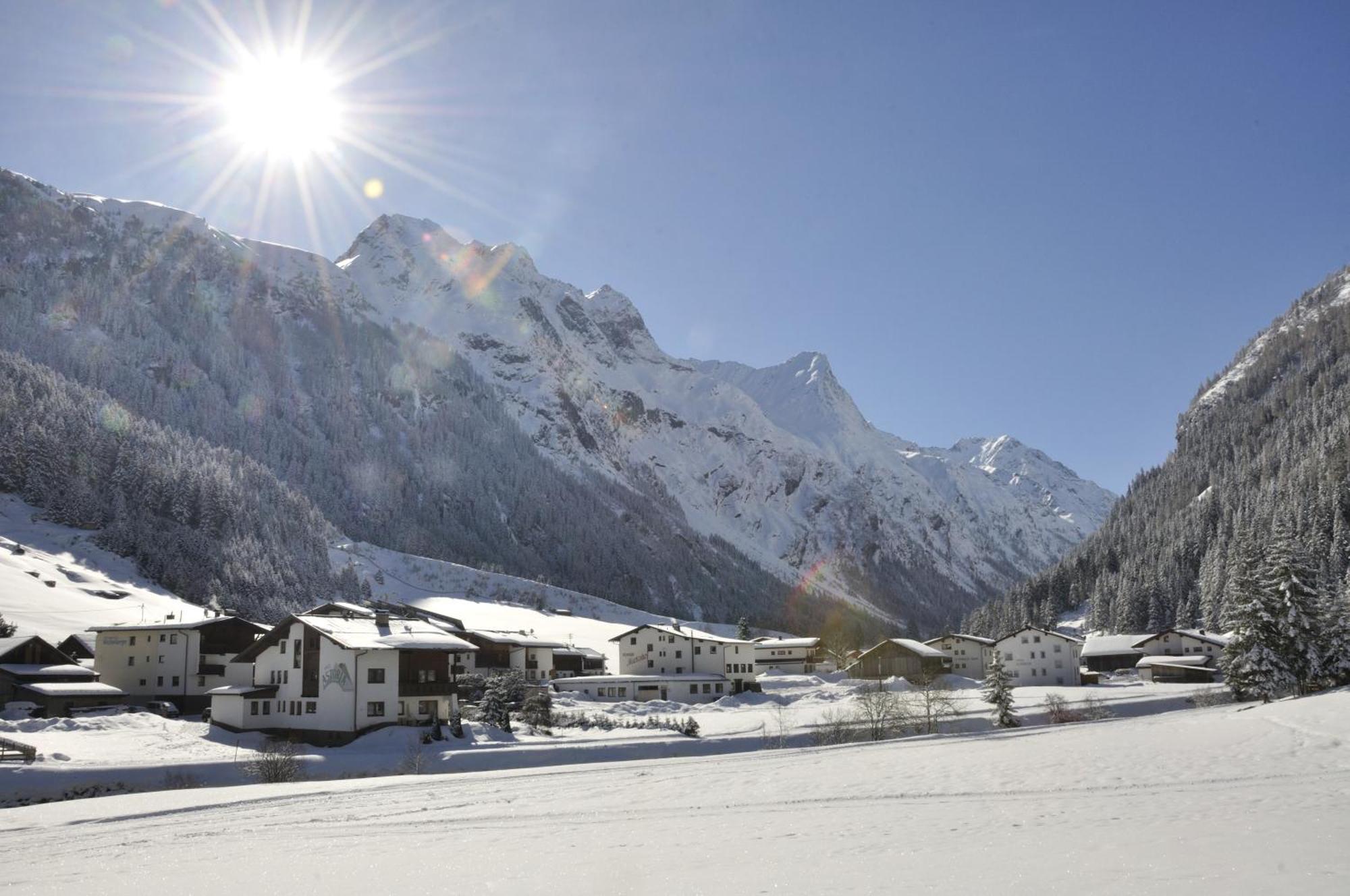 Appartement Haus Astoria à Sankt Leonhard im Pitztal Extérieur photo
