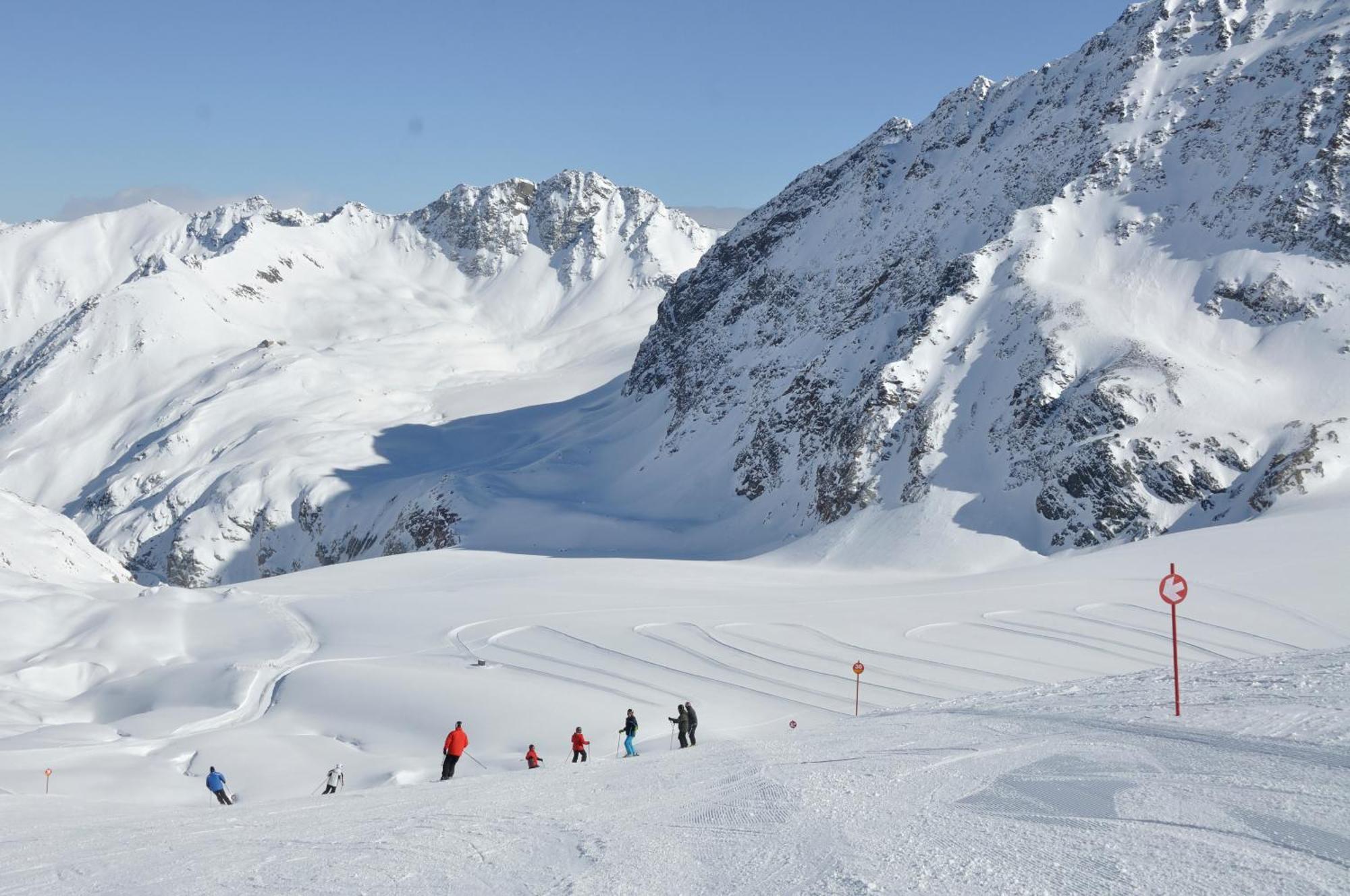 Appartement Haus Astoria à Sankt Leonhard im Pitztal Extérieur photo